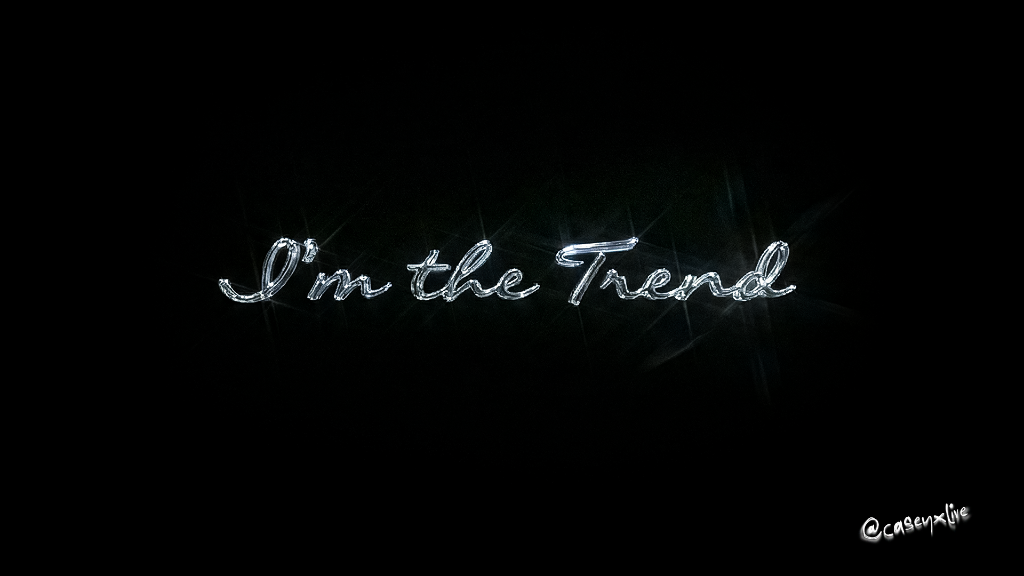 Casey Wallpaper - I'm the Trend